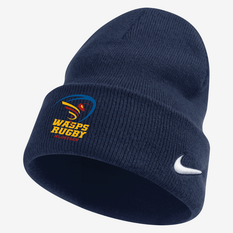 RC The Wasps Unisex Nike Team Beanie Cuffed Navy