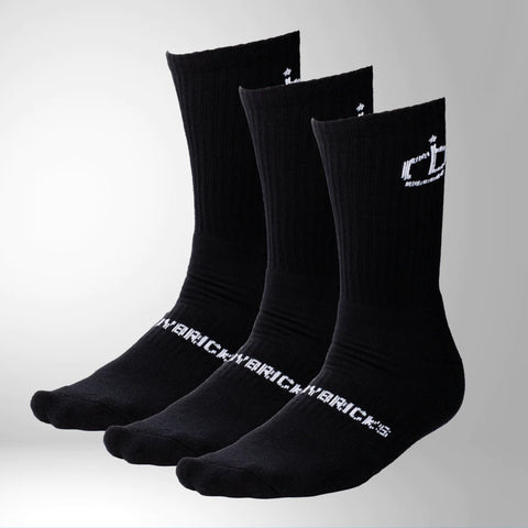 Lot de 3 chaussettes Rugby Bricks