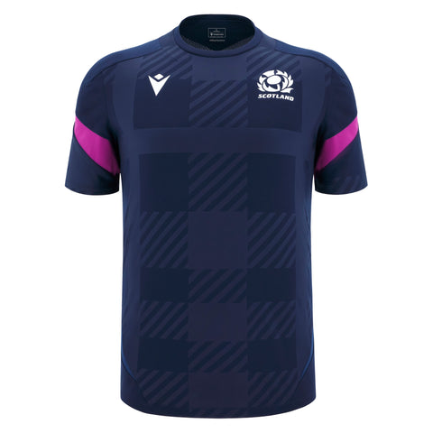 Macron Schotland Rugby 2025/26 Trainingsshirt Heren