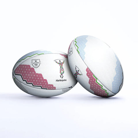 Gilbert Harlequins Supporter Rugby Bal Maat 5