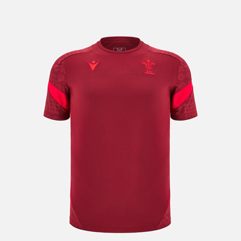 Macron Rugby Wales 2025/26 Training T-shirt Kids