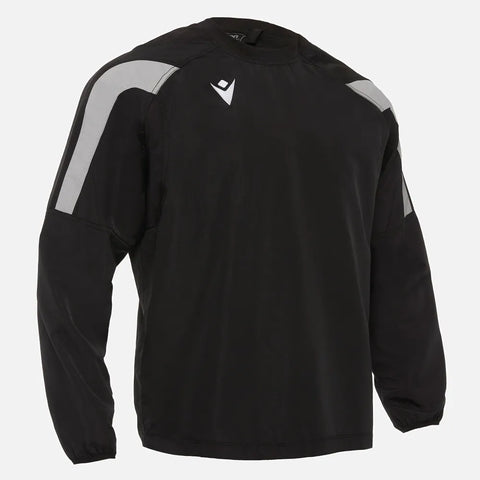 Macron Tourmaline Rugby Training Contact Top Senior Zwart