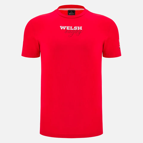 Macron Rugby Wales 2025/26 Fan T-shirt Heren