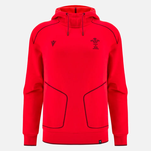 Macron Rugby Wales 2025/26 Travel Yukon Hoodie Heren