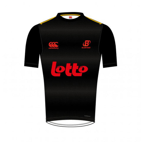 Canterbury België Home Jersey Black Senior 2025