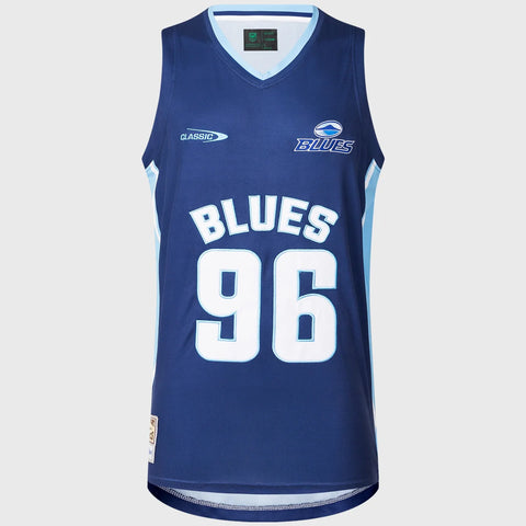 Classic Blues Super Rugby Basketbal Singlet Blauw 2025