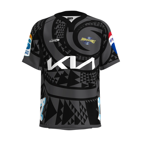 Classic Hurricanes Rugby Uitshirt Kids