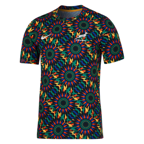 Nike Springboks Heren Pre-Match Rugby Shirt