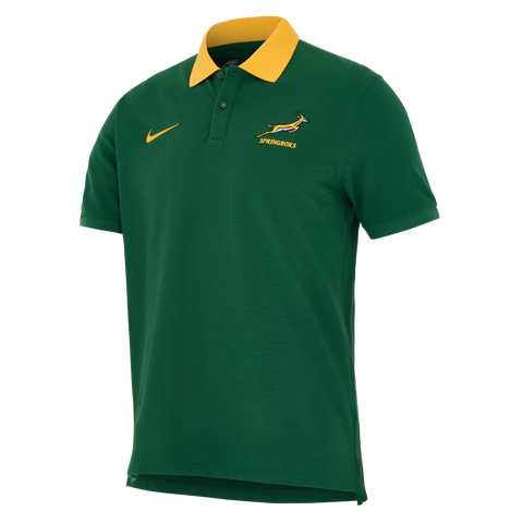 Nike Springboks Heren Piqué Polo Gorge Green
