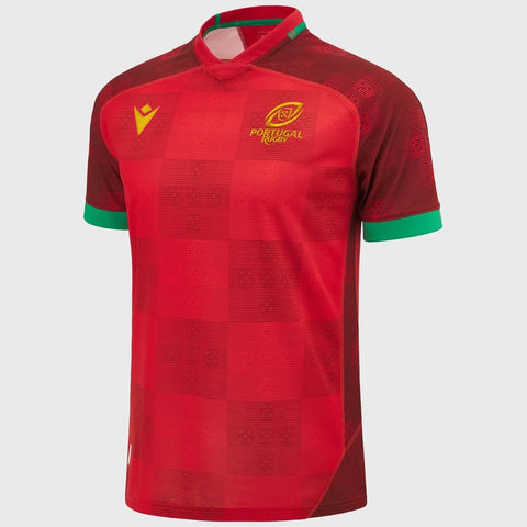 Macron Portugal Rugby Replica Thuisshirt Heren