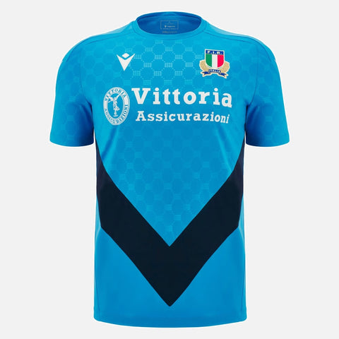 Macron Italië Rugby Trainingsshirt Heren