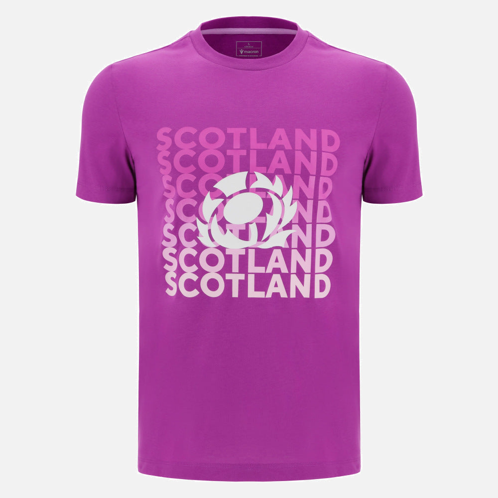 Macron Rugby Schotland 2025/26 Leisure T-shirt Heren