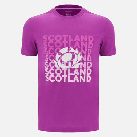 Macron Rugby Schotland 2025/26 Leisure T-shirt Heren