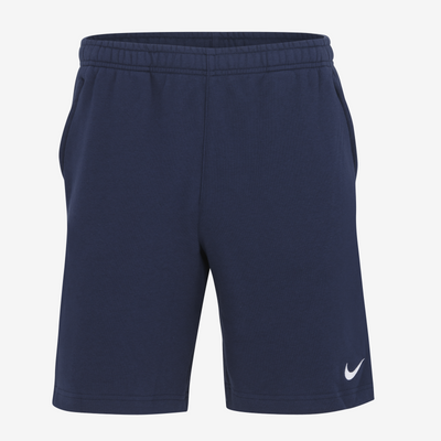 Nike Katoenen Short Ft Heren Navy