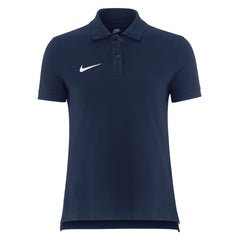 Nike Team Katoenen Polo Dames Navy