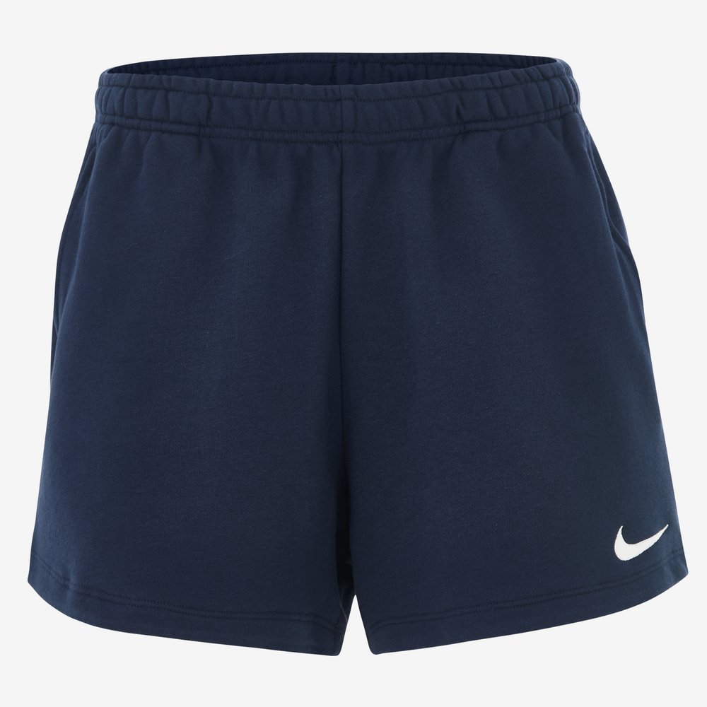 Nike Katoenen Short Ft Dames Navy