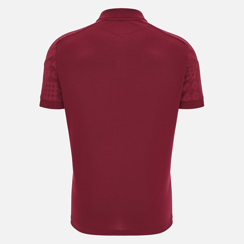 Macron Rugby Wales 2025/26 Travel Polo Heren
