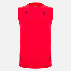 Macron Rugby Wales 2025/26 Rood Training Singlet Heren