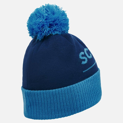 Schotland Rugby 2024/25 Blue Scotland Pom Pom Beanie