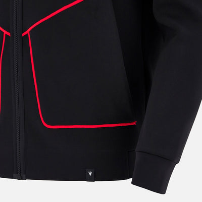 Macron Rugby Wales 2025/26 Athleisure Tech Hoodie Heren