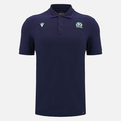 Macron Schotland Rugby Travel Polo Heren