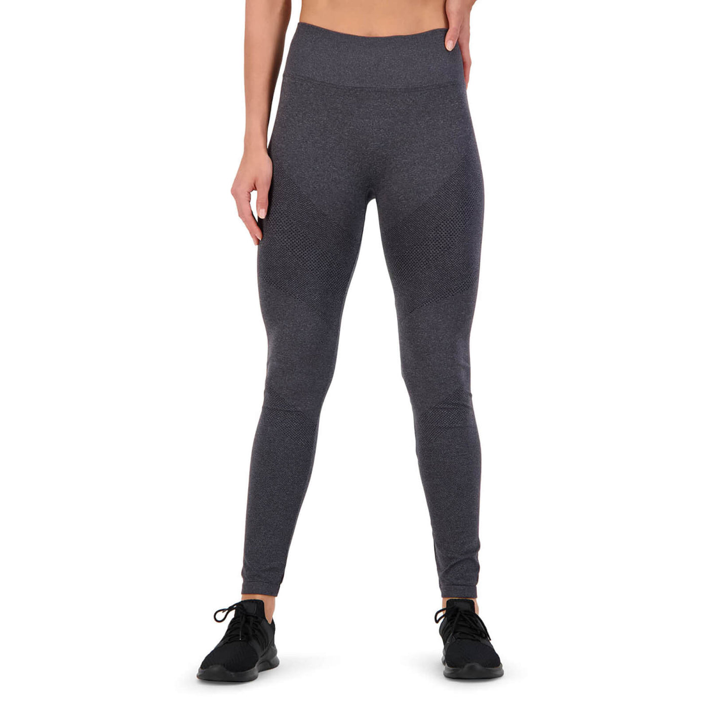 Women's Seamless Leggings Blackened/Marl Canterbury