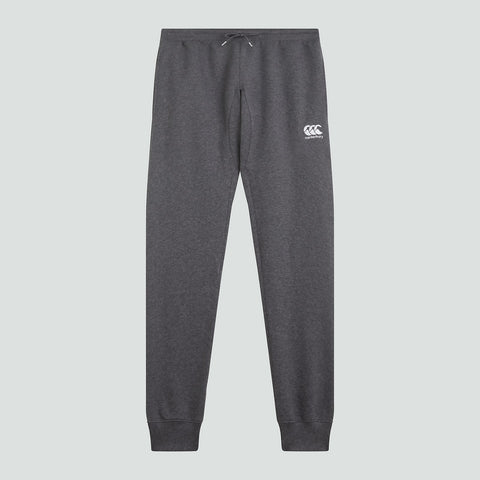 Canterbury Tapered Fleece Cuffpant Donkergrijs