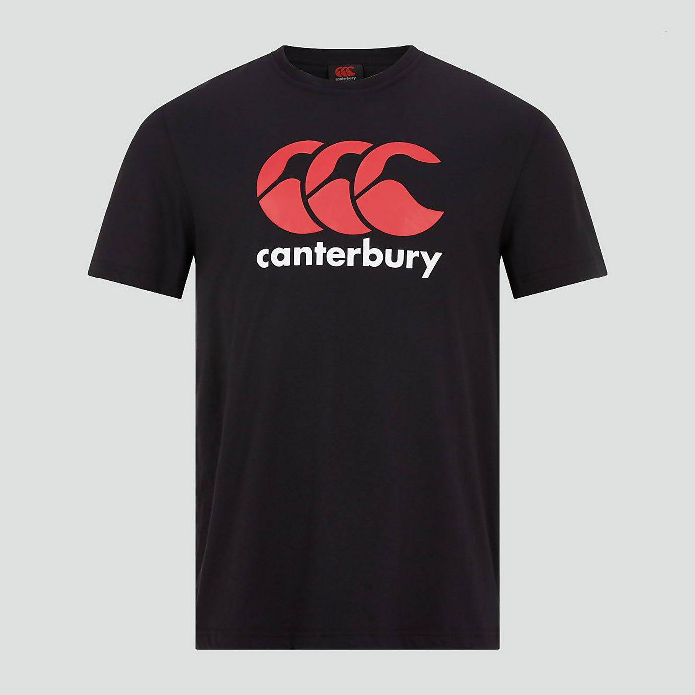 Canterbury Logo T-shirt Heren Zwart