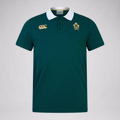 Canterbury Heren Rugby Ierland 150e Jubileum Poloshirt Groen