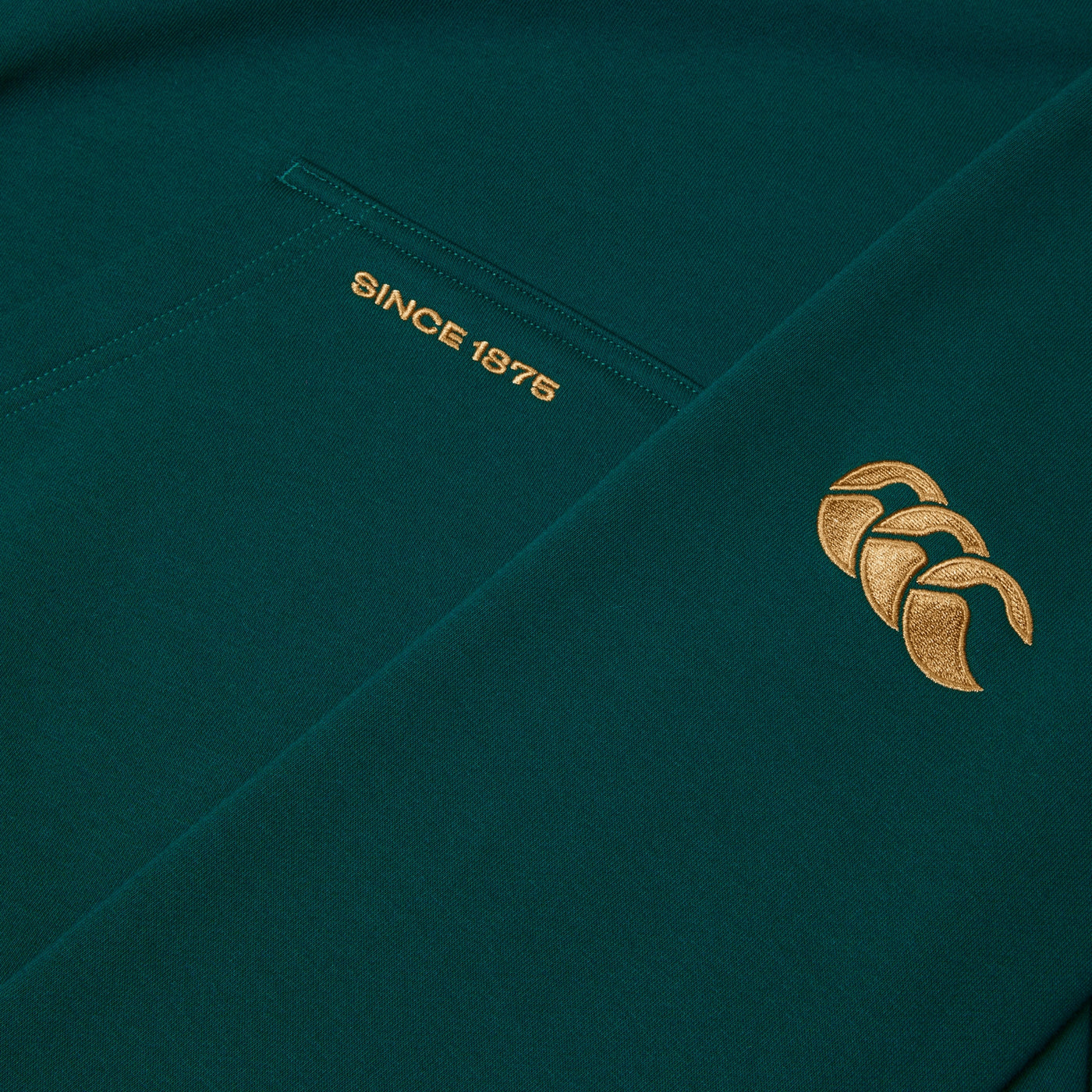 Canterbury Heren Rugby Ierland 150e Jubileum Hoodie Groen