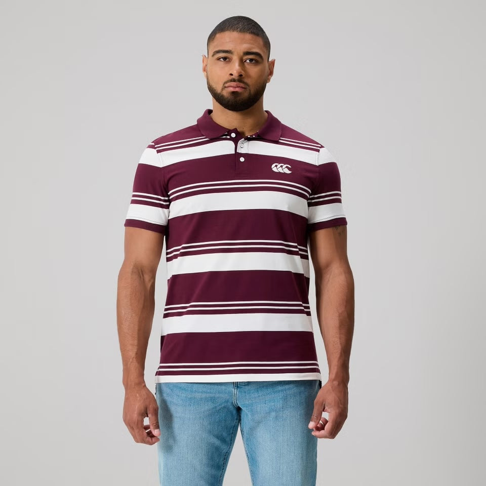 Canterbury Fundamentals Engineered Stripe Polo Heren