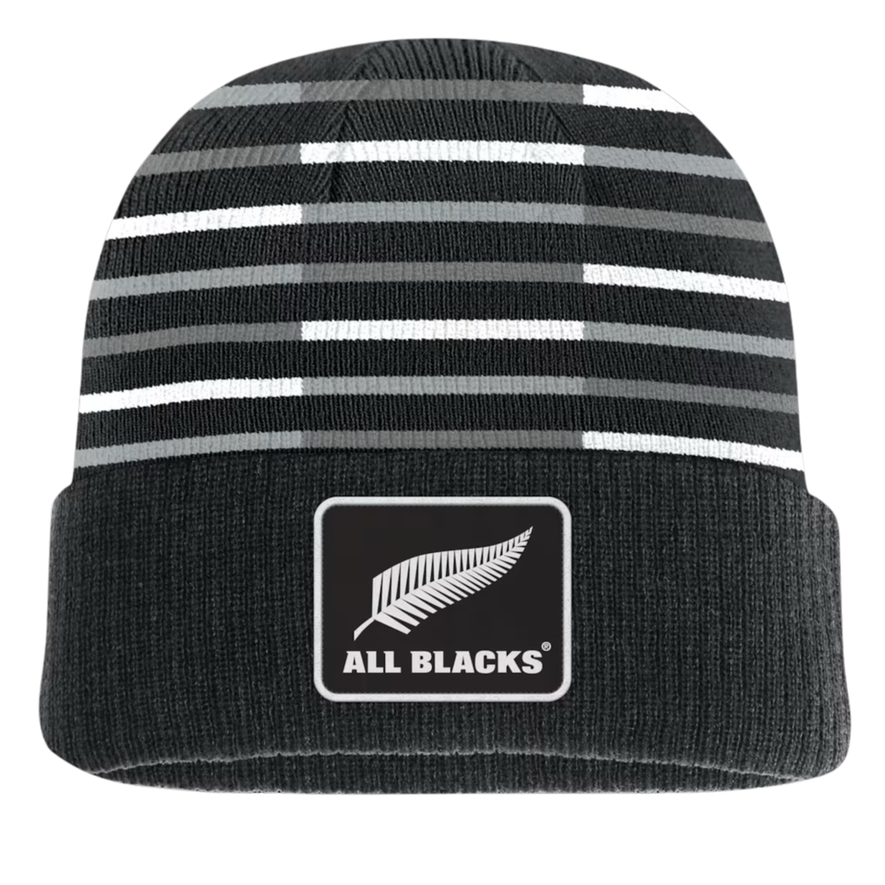 All Blacks Prize Cuffed Beanie Zwart