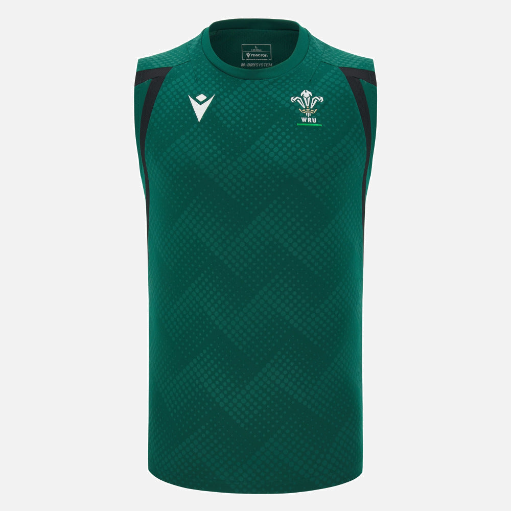 Macron Wales Rugby 2026/27 Training Tanktop Heren