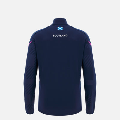 Macron Rugby Schotland 2025/26 1/4 Zip Training Top Kids