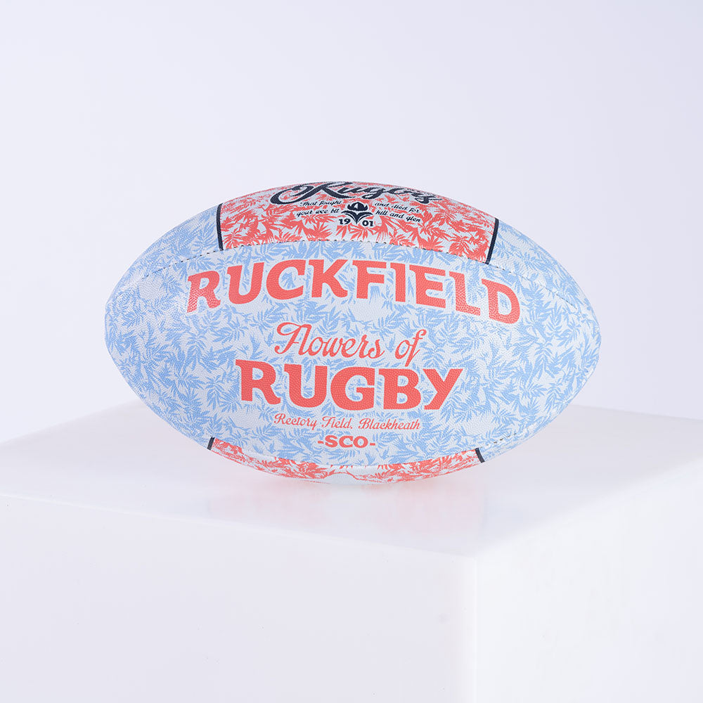Ruckfield Flowers Of Rugby Ball