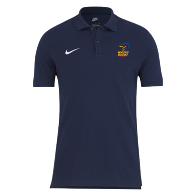 RC The Wasps Nike Heren Team Katoenen Polo Navy (pre-order)