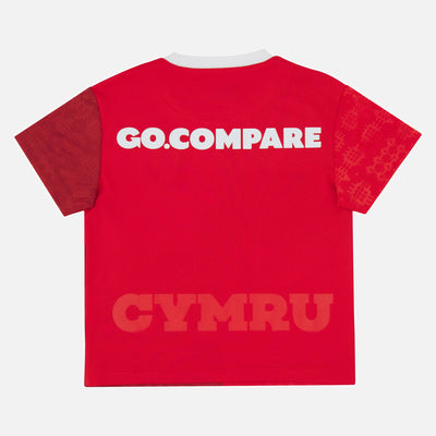 Macron Wales Replica Rugby Thuisshirt Baby 2025/26