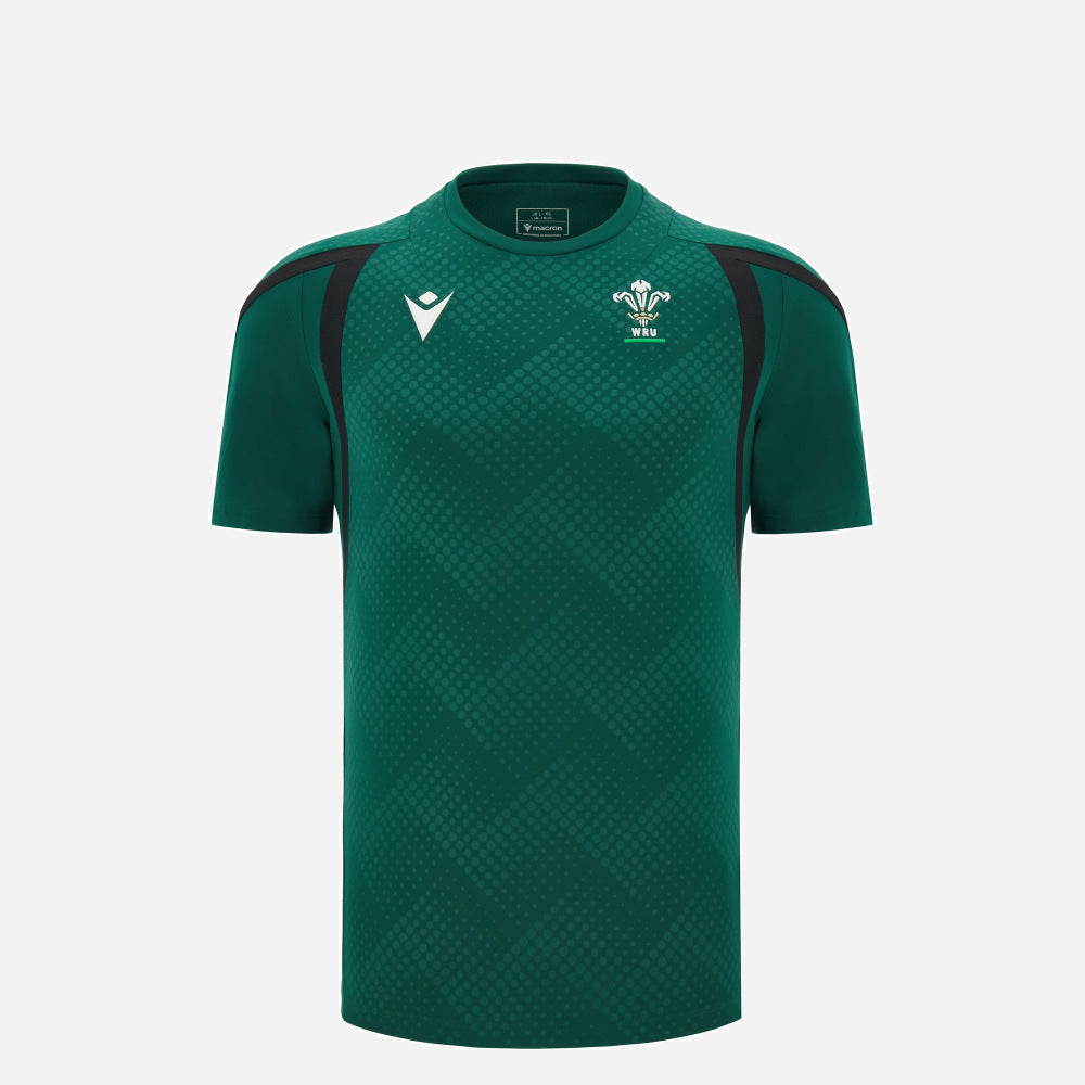 Macron Wales Rugby 2026/27 Training T-shirt Kids