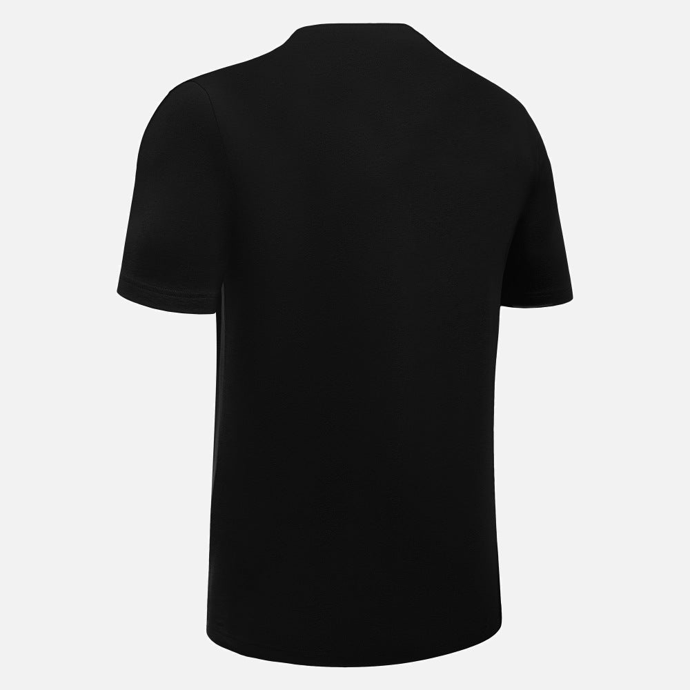 Macron Katoenen T-Shirt Boost Hero Junior Zwart