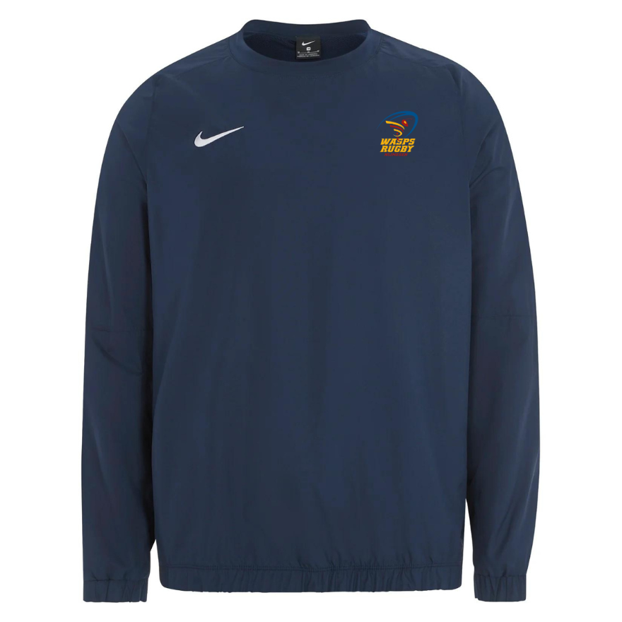 RC The Wasps Nike Rugby Contact Drill Top Heren Navy