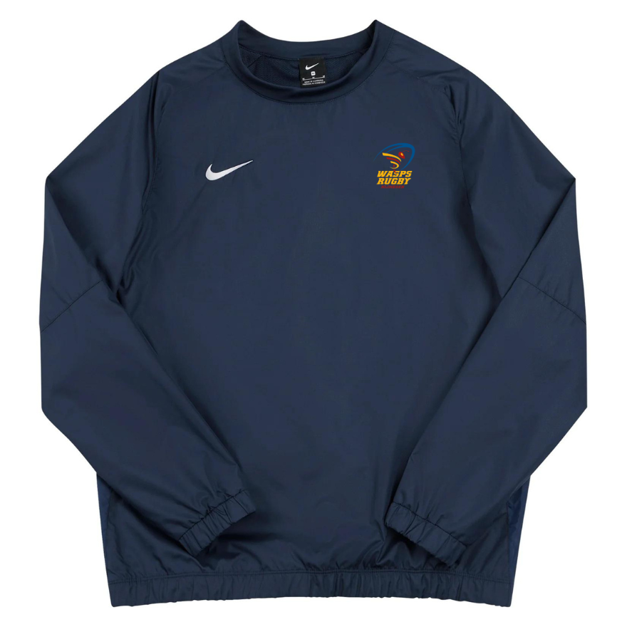 RC The Wasps Nike Rugby Contact Drill Top Heren Navy