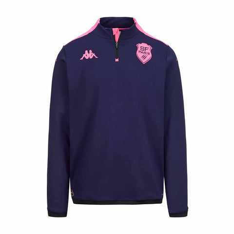 Kappa Stade Français Paris 24/25 Ablas Pro 8 Sweatshirt Heren Blauw
