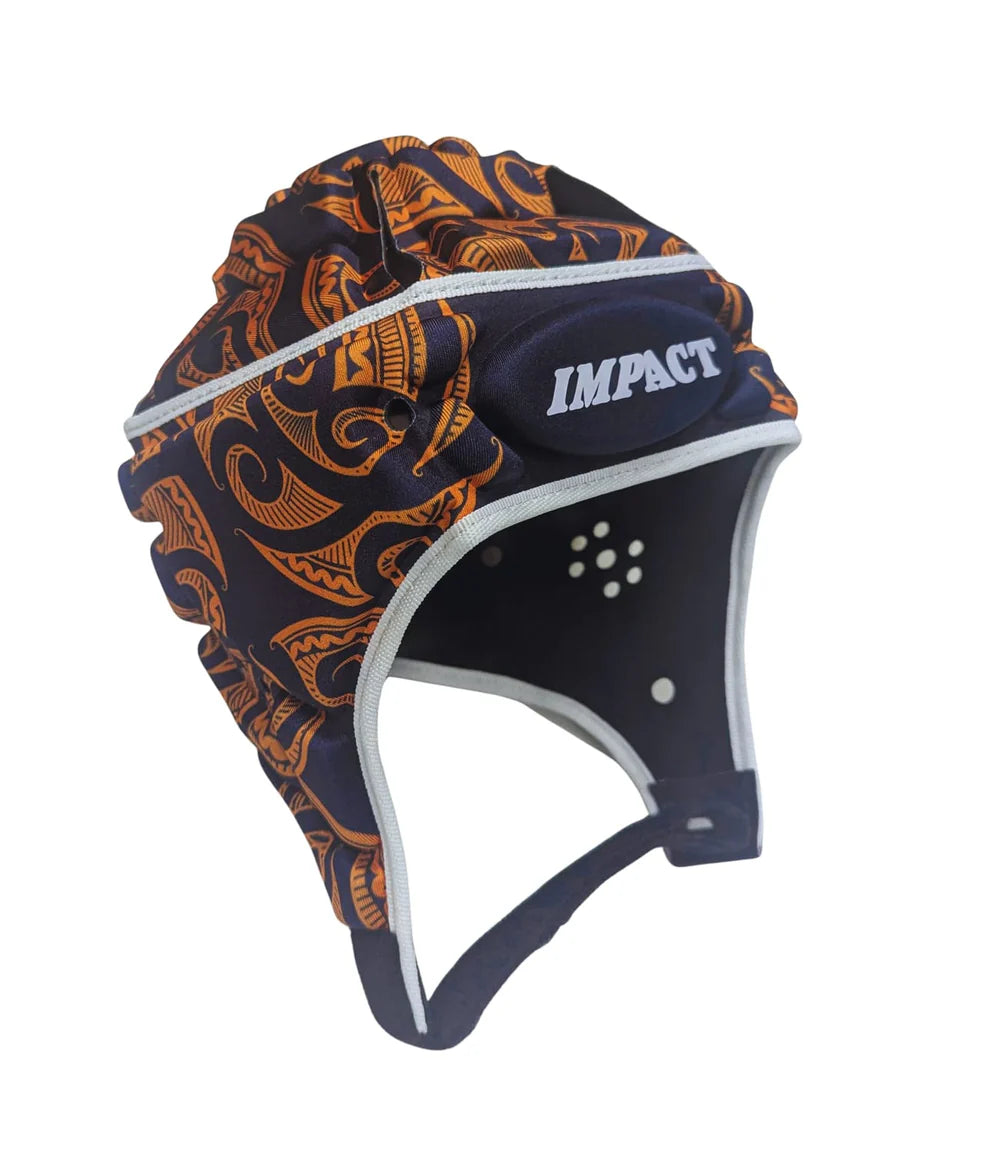 Impact Rugby Kiwi Navy/Orange Scrumcap