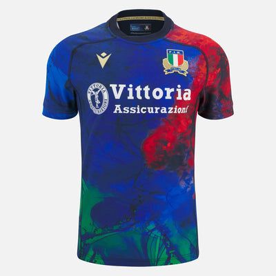 Macron Italië Rugby 2025/26 Training Rugby Shirt Heren