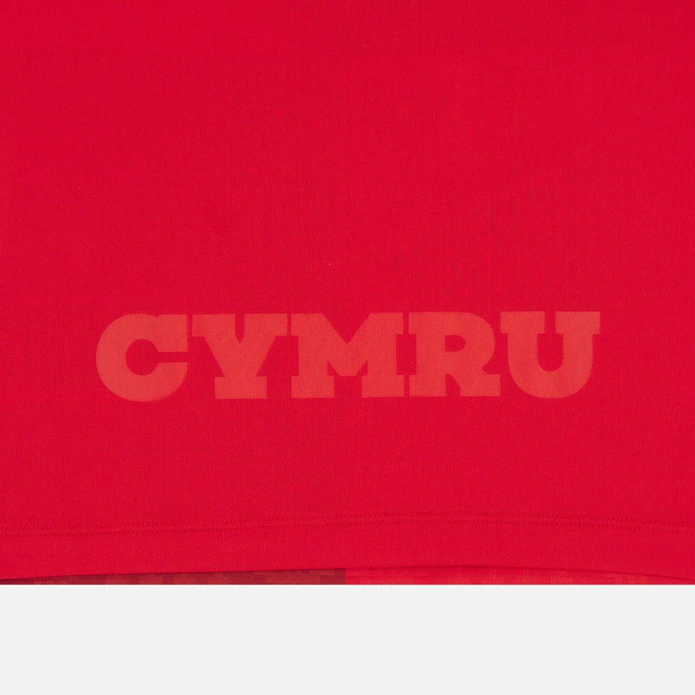 Macron Wales Replica Rugby Thuisshirt Kids 2025/26