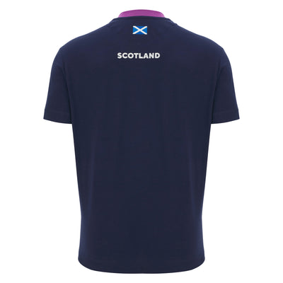 Macron Schotland Rugby 2025/26 T-shirt Katoen Heren