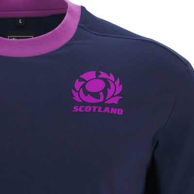 Macron Schotland Rugby 2025/26 T-shirt Katoen Heren
