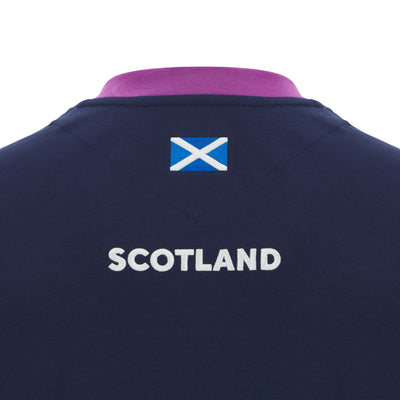 Macron Schotland Rugby 2025/26 T-shirt Katoen Heren