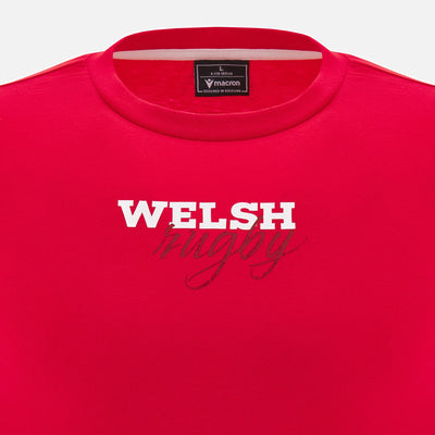 Macron Rugby Wales 2025/26 Fan T-shirt Heren