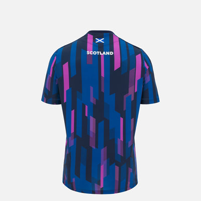 Macron Schotland Rugby 2025/26 Warm-Up T-Shirt Kids